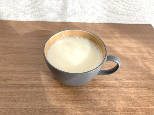 朝食用の豆乳