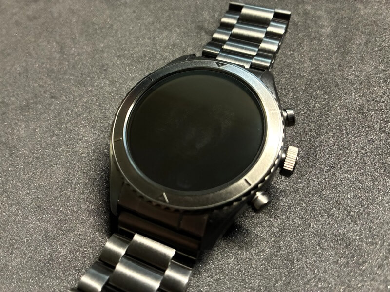 FOSMET-R1　指紋の跡