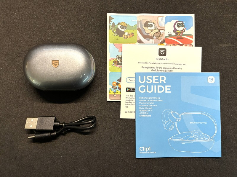 SOUNDPEATS Clip1の付属品