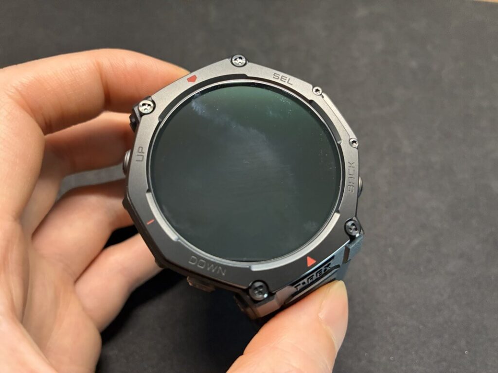 T-Rex 3 Proの指紋の付きやすさ