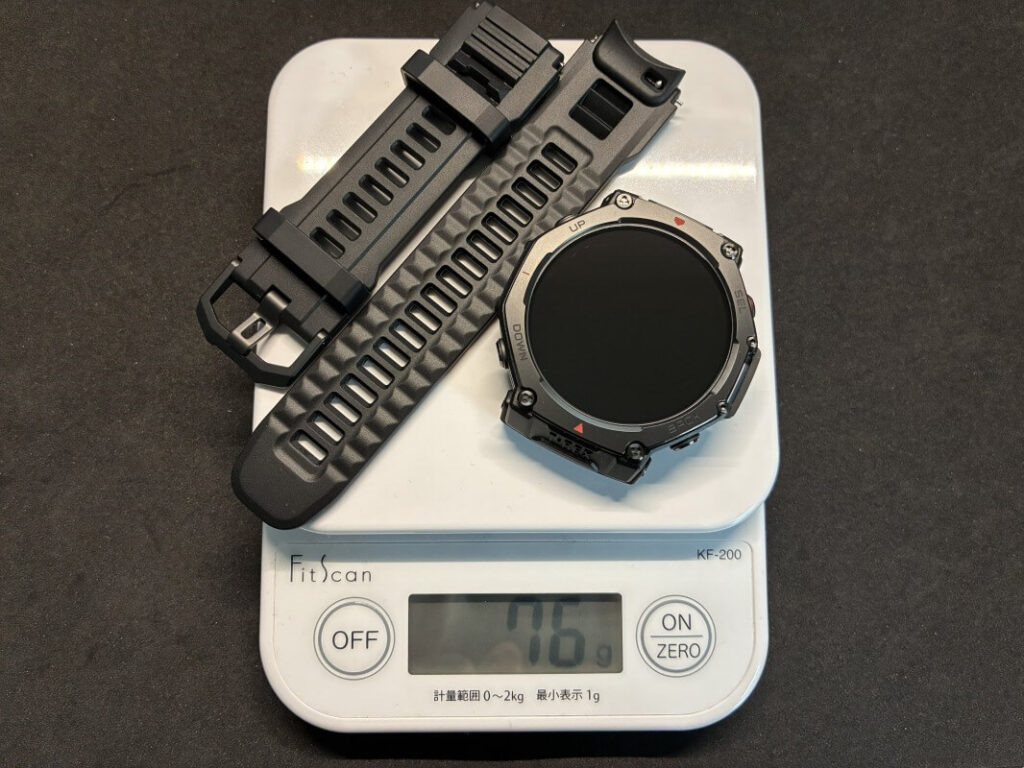 T-Rex 3 Proの実測重量