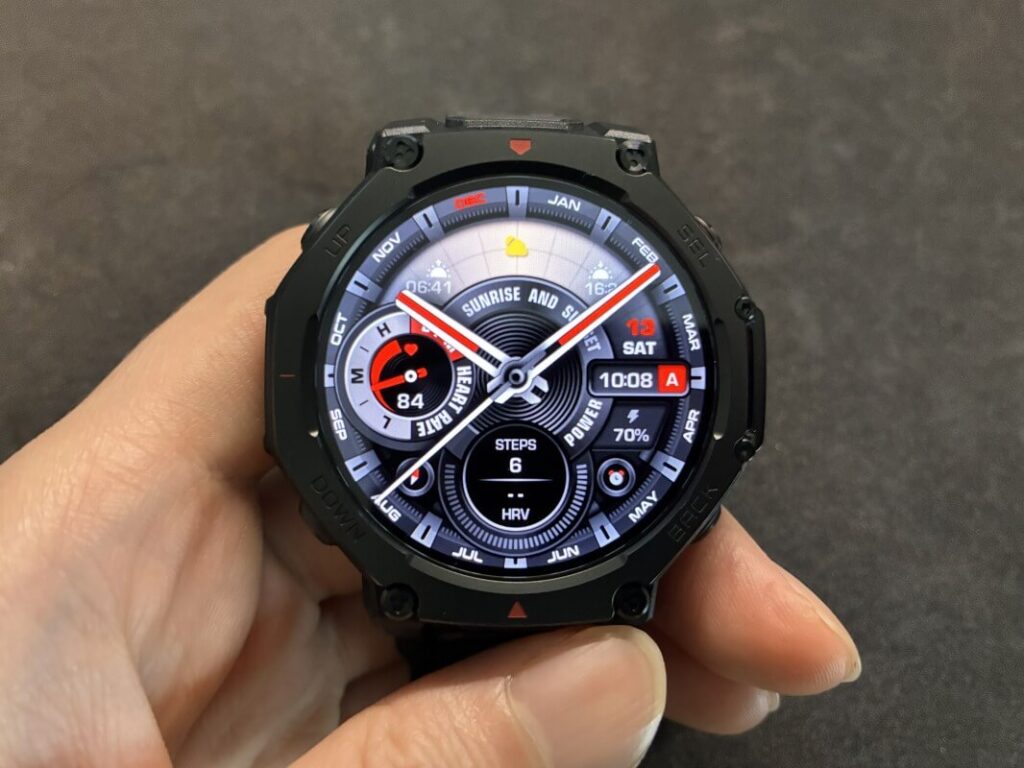 T-Rex 3 Proのウォッチフェイス1