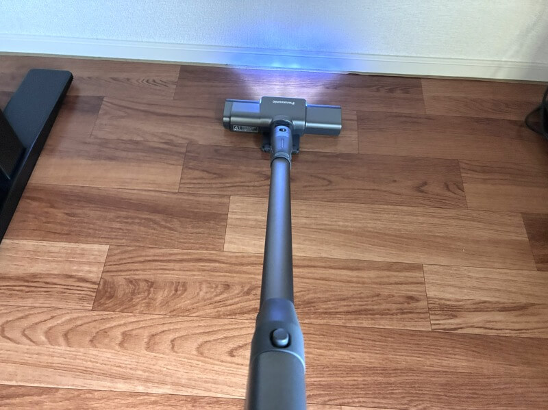 MC-SB55KのLEDライトの様子