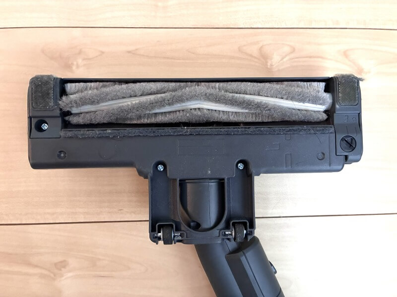 最終的にビニールひもが吸い取られた状態