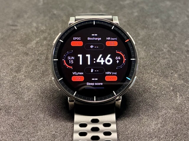 amazfit active3premium 文字板6