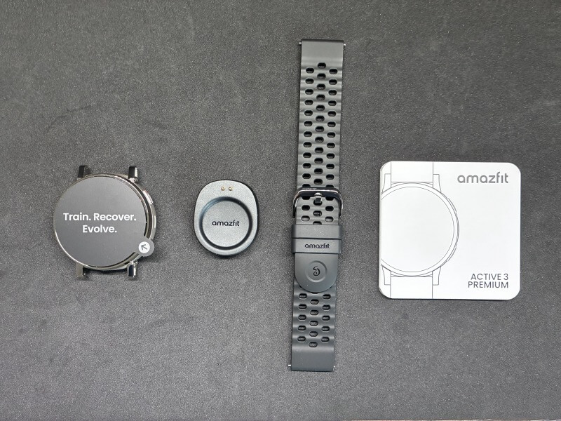 Active 3 Premiumの同梱品