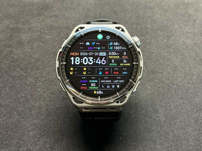 Amazfit Balance 3の文字盤デザイン1