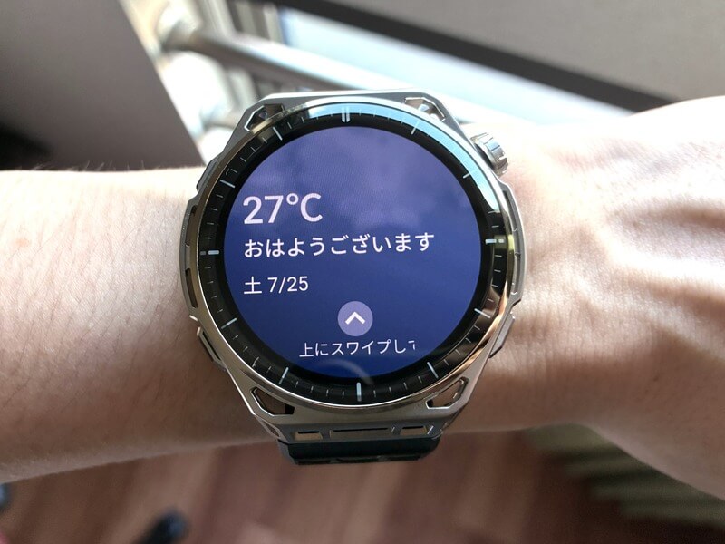 Amazfit Balance3の装着画像