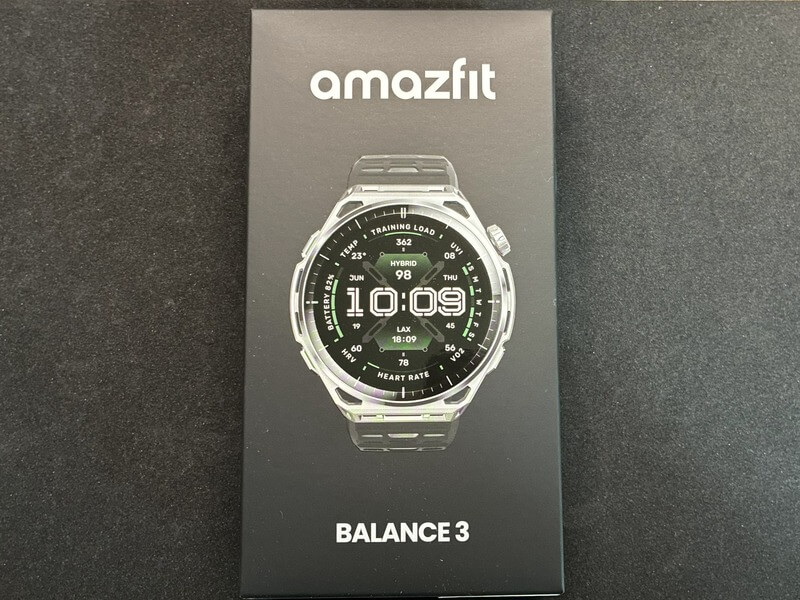Amazfit Balance 3の外観
