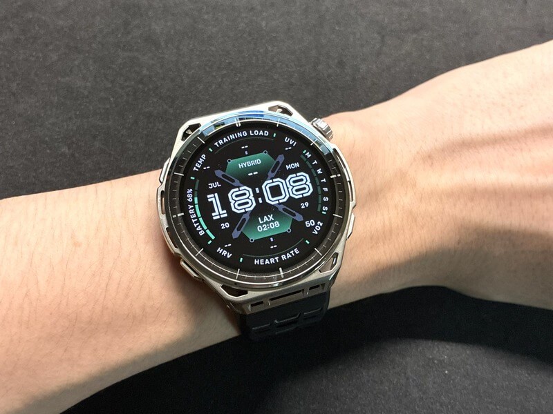 Amazfit Balance 3の装着状態